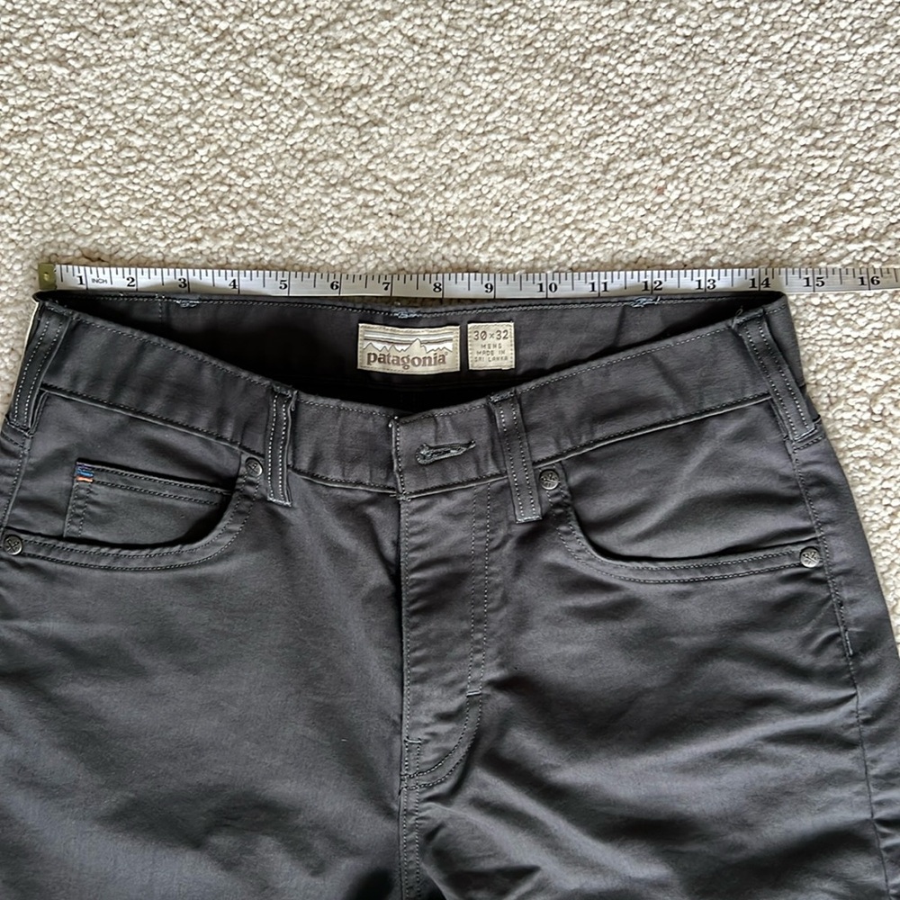 Patagonia 5-pocket pants - 30x32 - Charcoal Gray